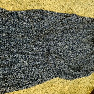 Banana Republic Blue Print Dress - Size Small